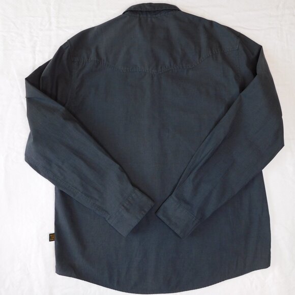 Howler Brothers Dark Gray Casual Button Down Shirt - Picture 5 of 14